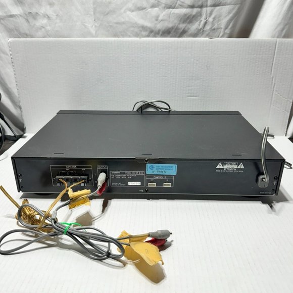 Vintage Sony ST-S110 FM/AM Tuner (WORKNG) - Classic Radio Technology 📻 - Picture 15 of 16